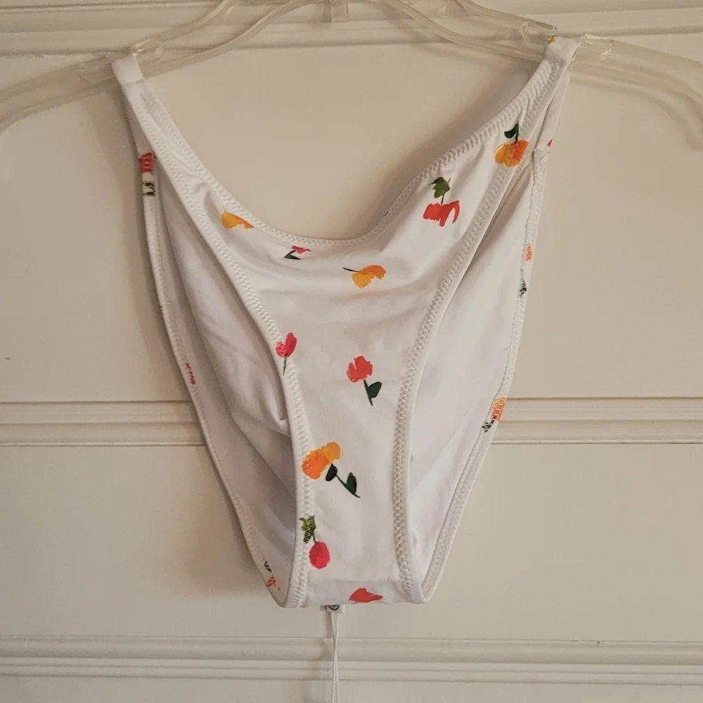 Caroline Constas Floral Print Women's Bikini Size Large NWT